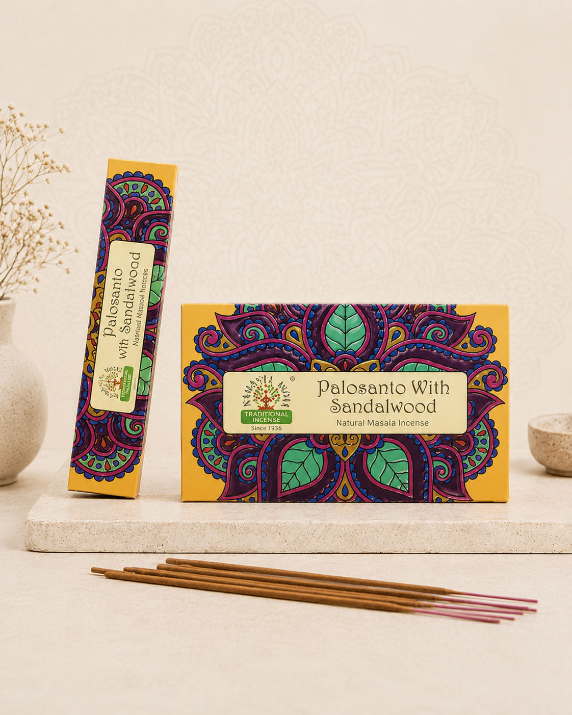 smilkalai "mandala" palo santo with sandalwood smilkalai "mandala" palo santo with sandalwood