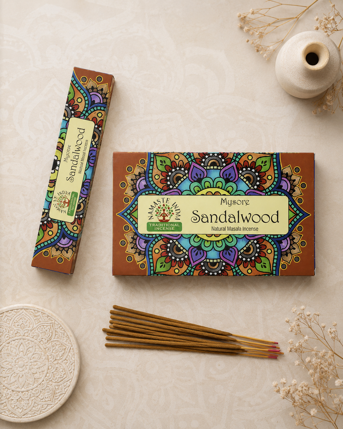 smilkalai "mandala" sandalwood smilkalai "mandala" sandalwood