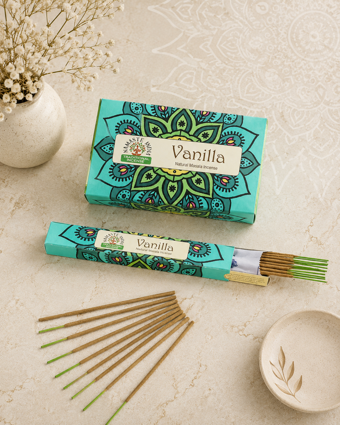 smilkalai "mandala" vanilla smilkalai "mandala" vanilla