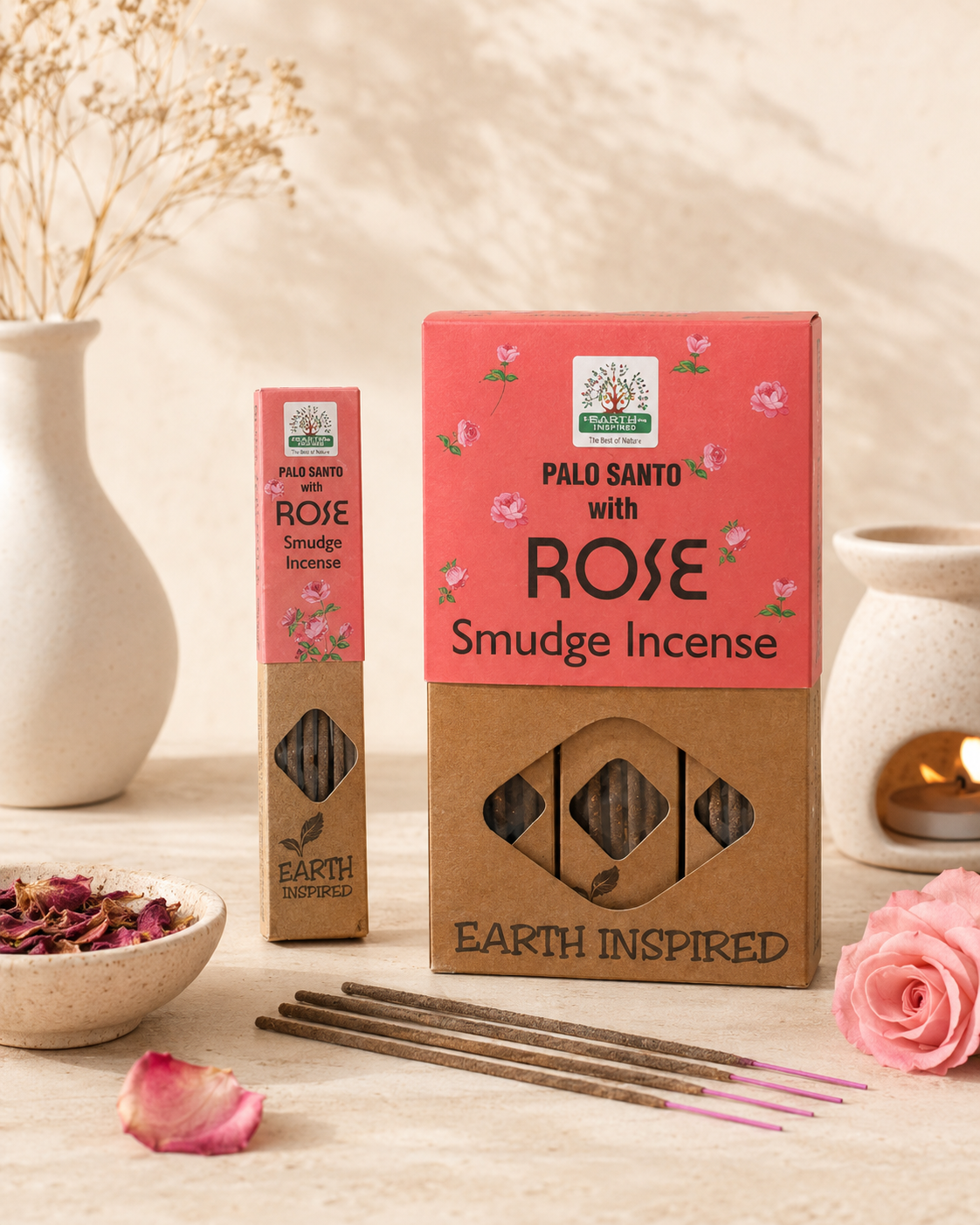 smilkalai “eko with palo santo” rose smilkalai “eko with palo santo” rose